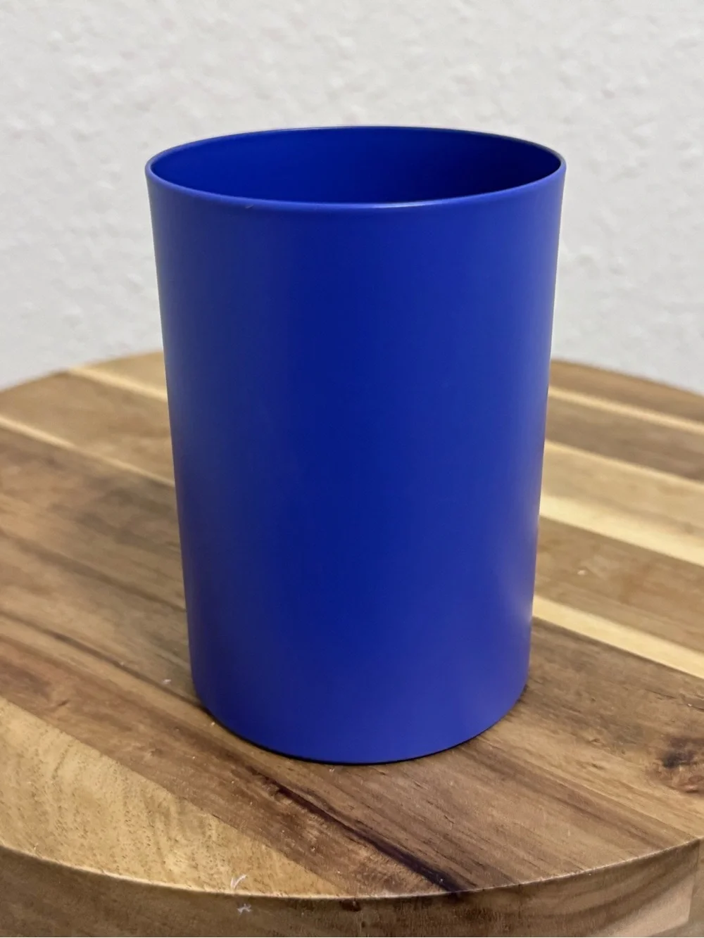 NWT NOTEM Studio Lola Blue Steel Pencil Cup Desk Organizer Anthropologie